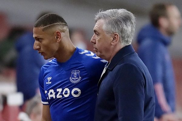 Richarlison was delighted to work with Ancelotti.